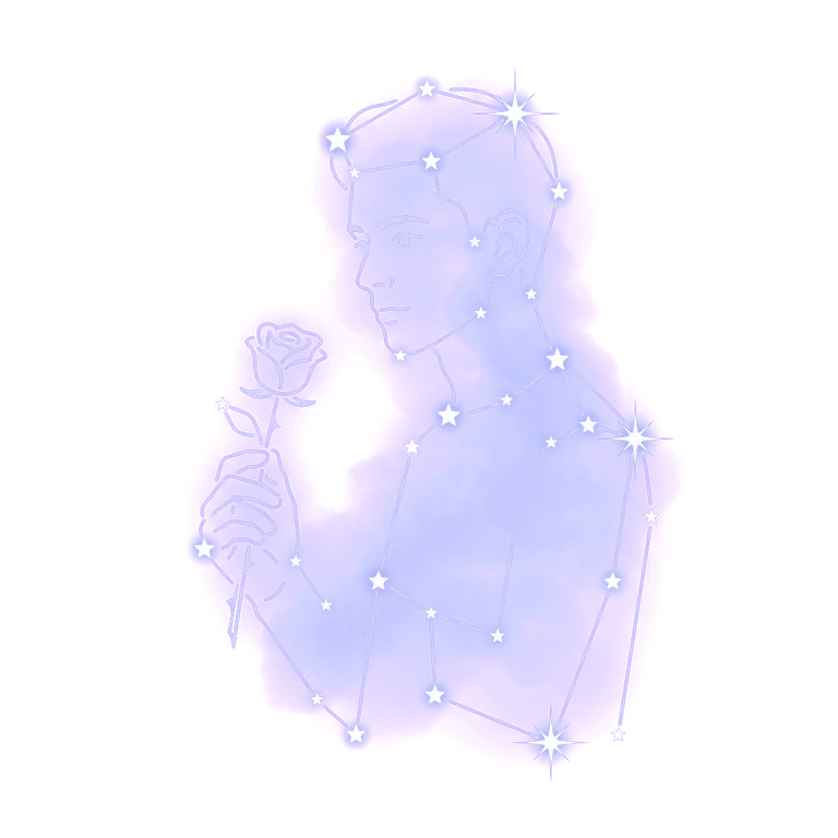 A constellation drawing of your boyfriend