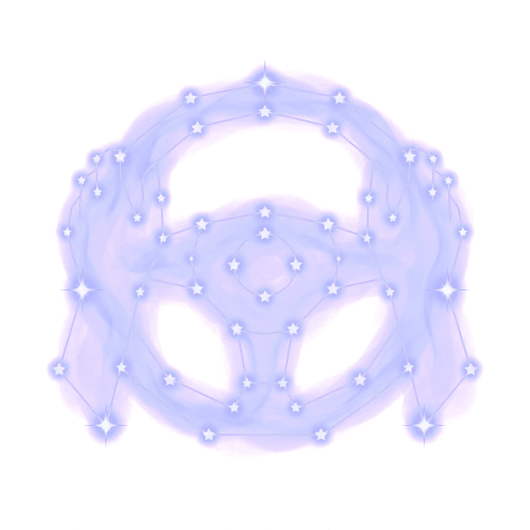 A constellation drawing of driving