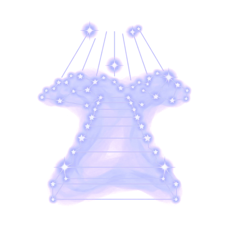A constellation drawing of heaven