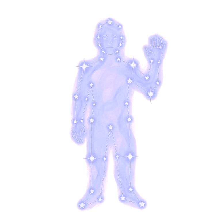 A constellation drawing of your husband